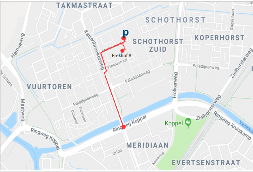route Erekhof